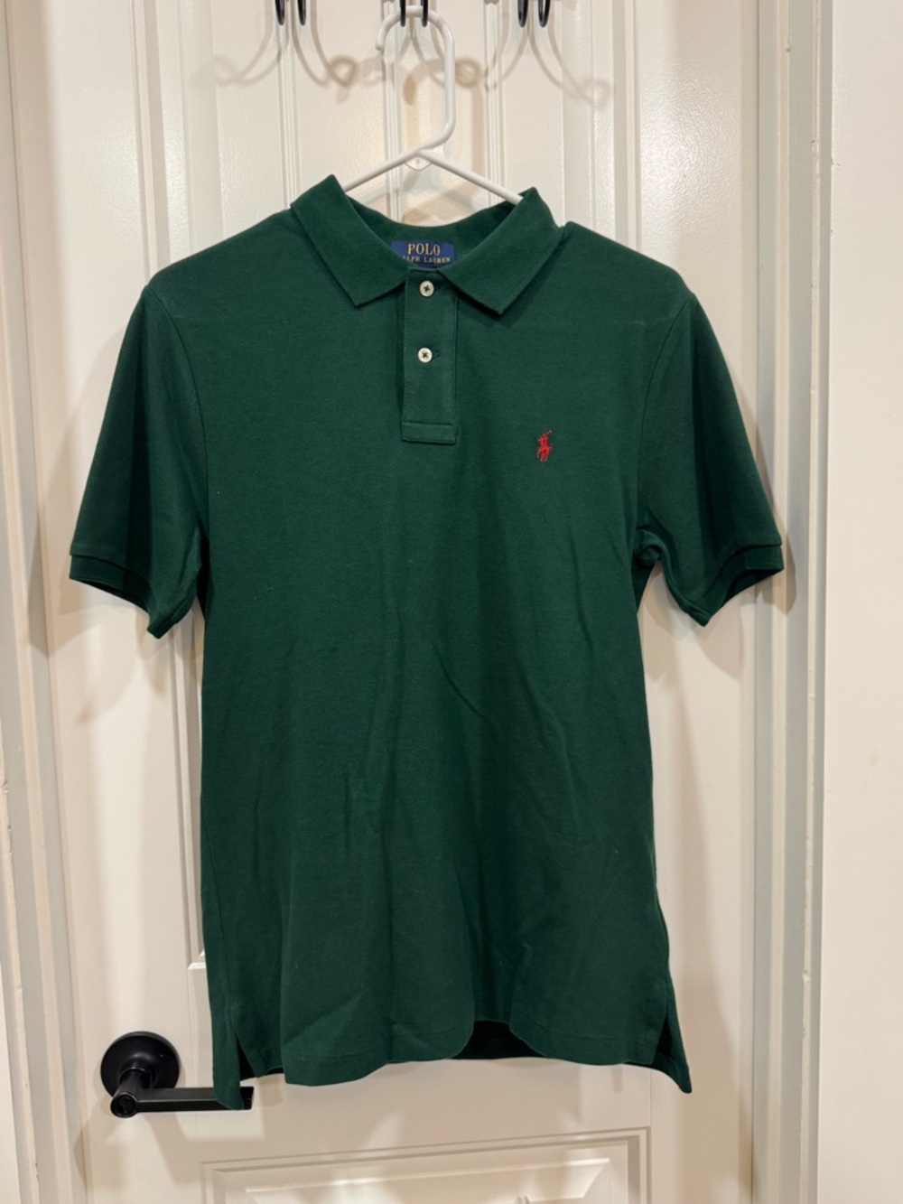 Polo by Ralph Lauren Dark Green Polo with Red Pony